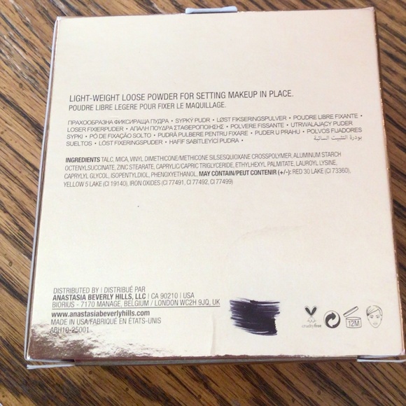 Anastasia Beverly Hills Loose Setting Powder in Banana .9 oz NWT - Picture 7 of 7